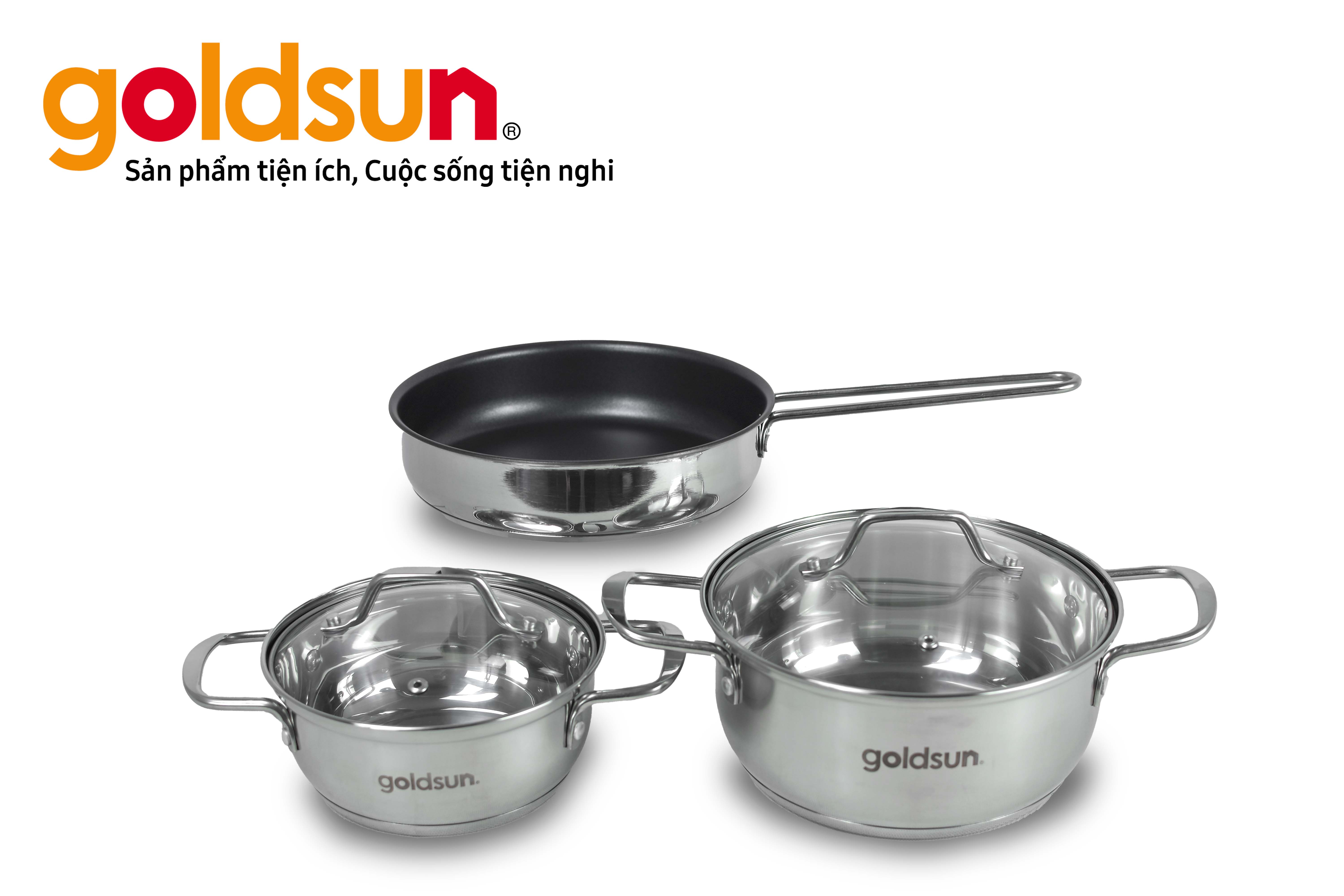 Bộ nồi inox Goldsun GPS1790