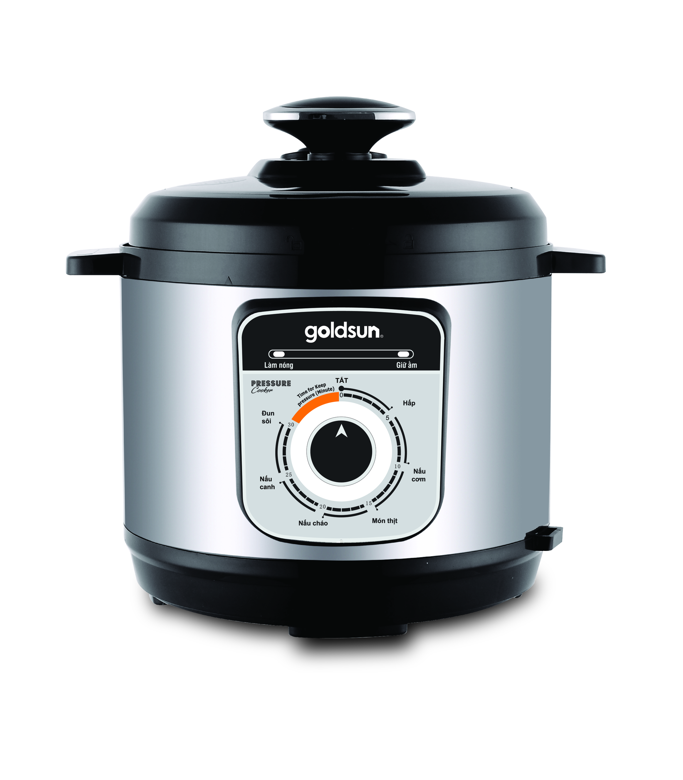 Nồi áp suất điện cơ 5L Goldsun CD1501