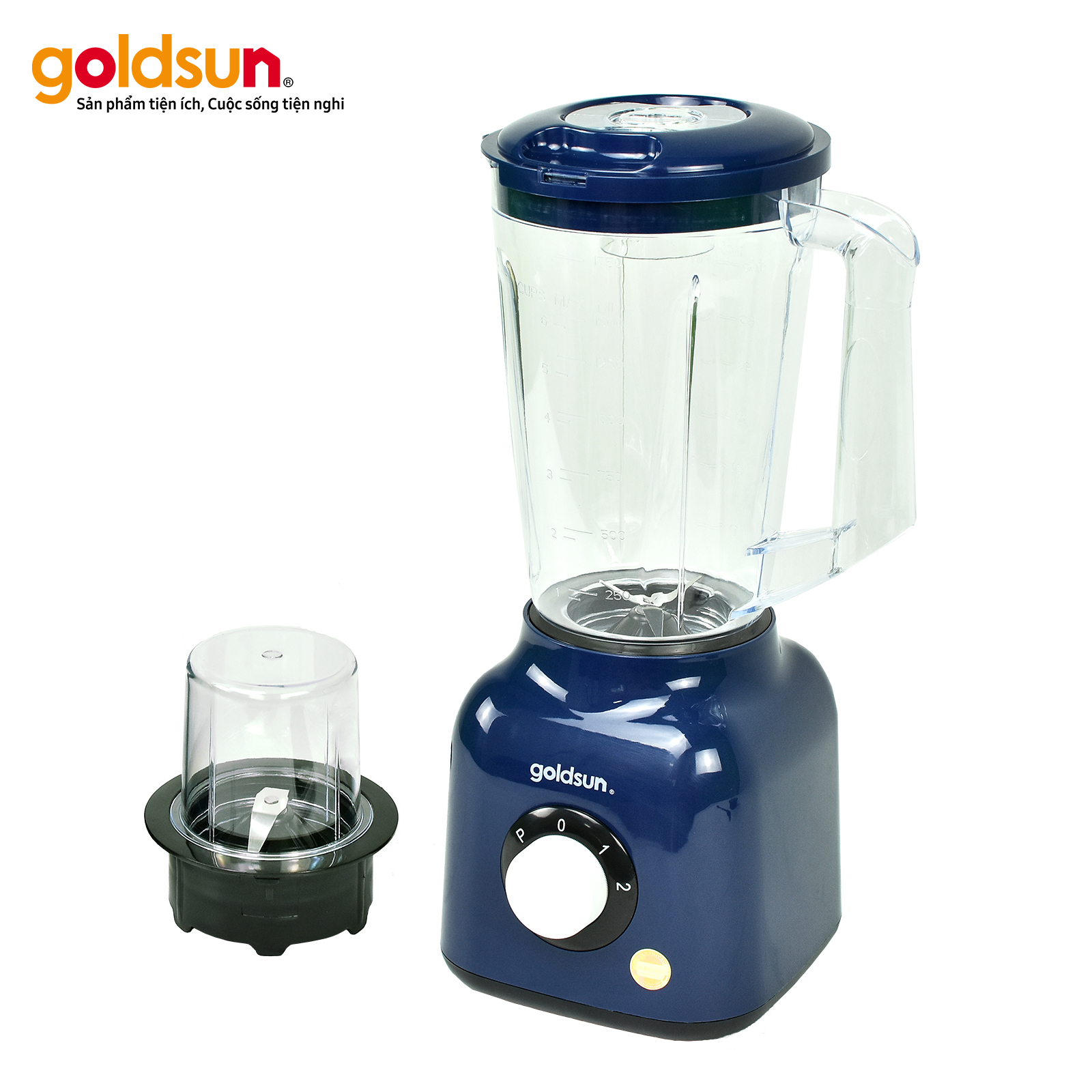 Máy xay sinh tố Goldsun 2 cối nhựa GBL4105
