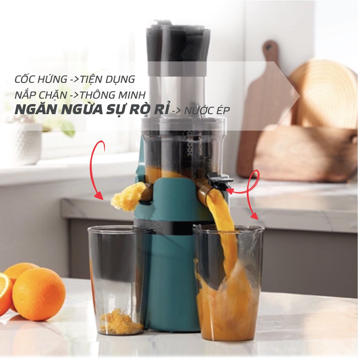 Máy ép chậm Goldsun GFJ4500