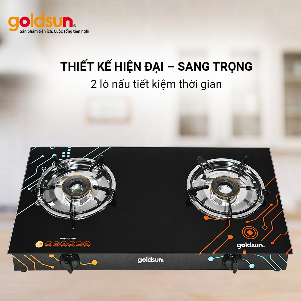 Bếp gas dương Goldsun GGS7009