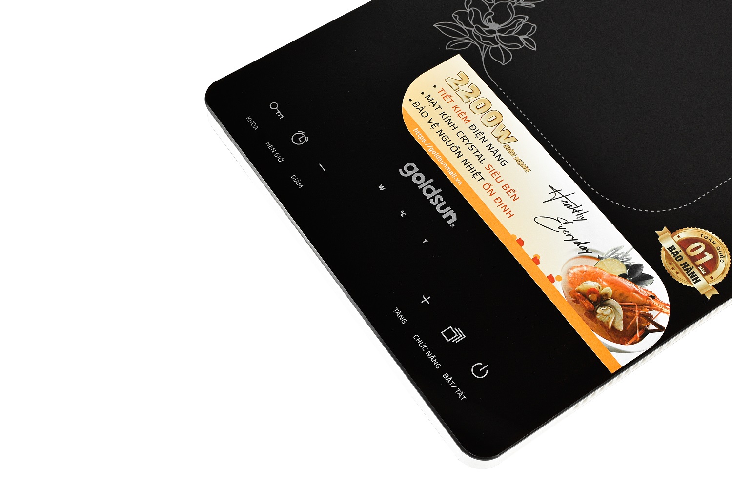 Bếp điện từ đơn Goldsun GIC3250-D