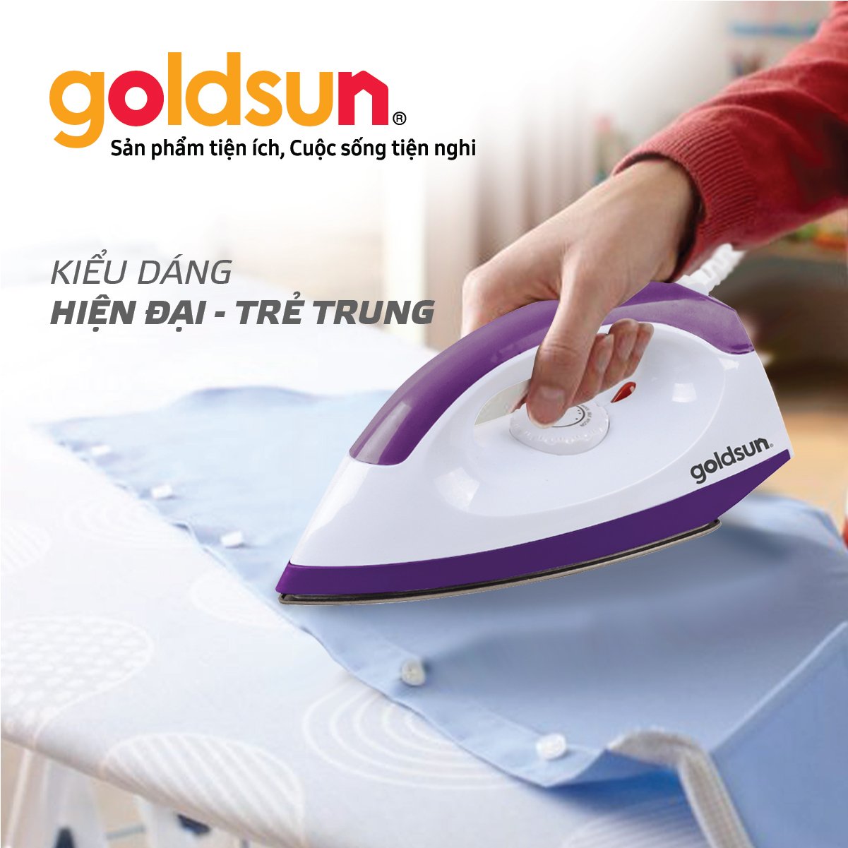 Bàn là khô Goldsun GIR2201