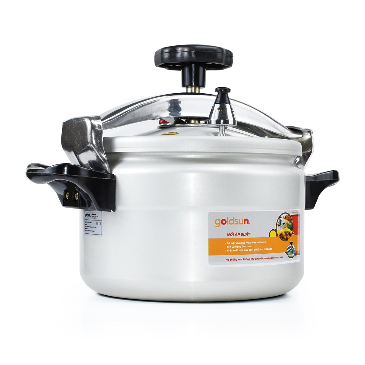 Nồi áp suất nhôm 4 Lít Goldsun PC-GJY40A