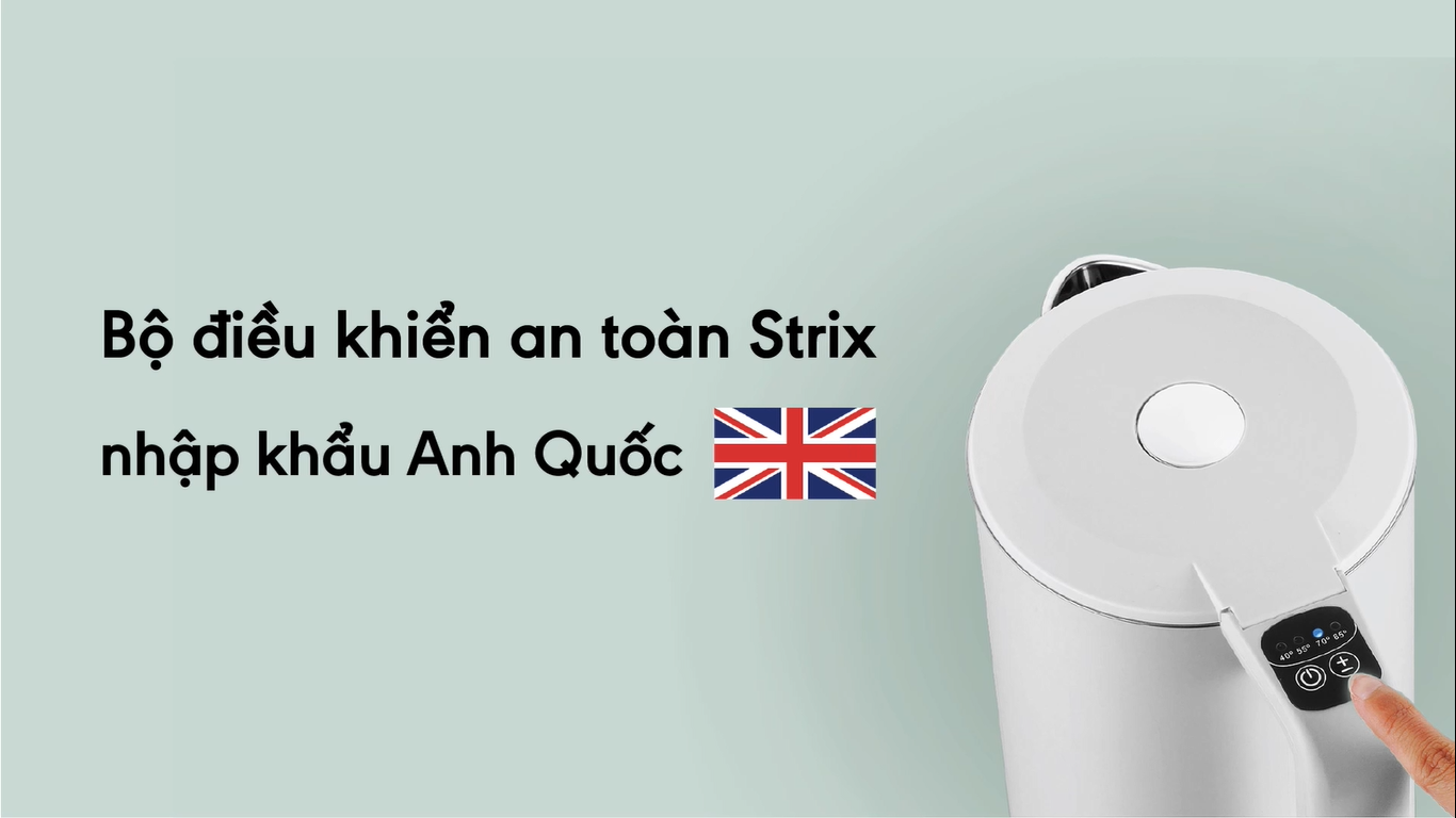 Ấm siêu tốc thông minh 1,7L Goldsun GKT2642