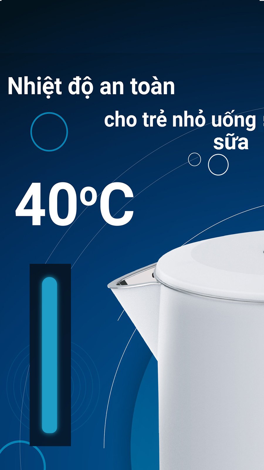 Ấm siêu tốc thông minh 1,7L Goldsun GKT2642