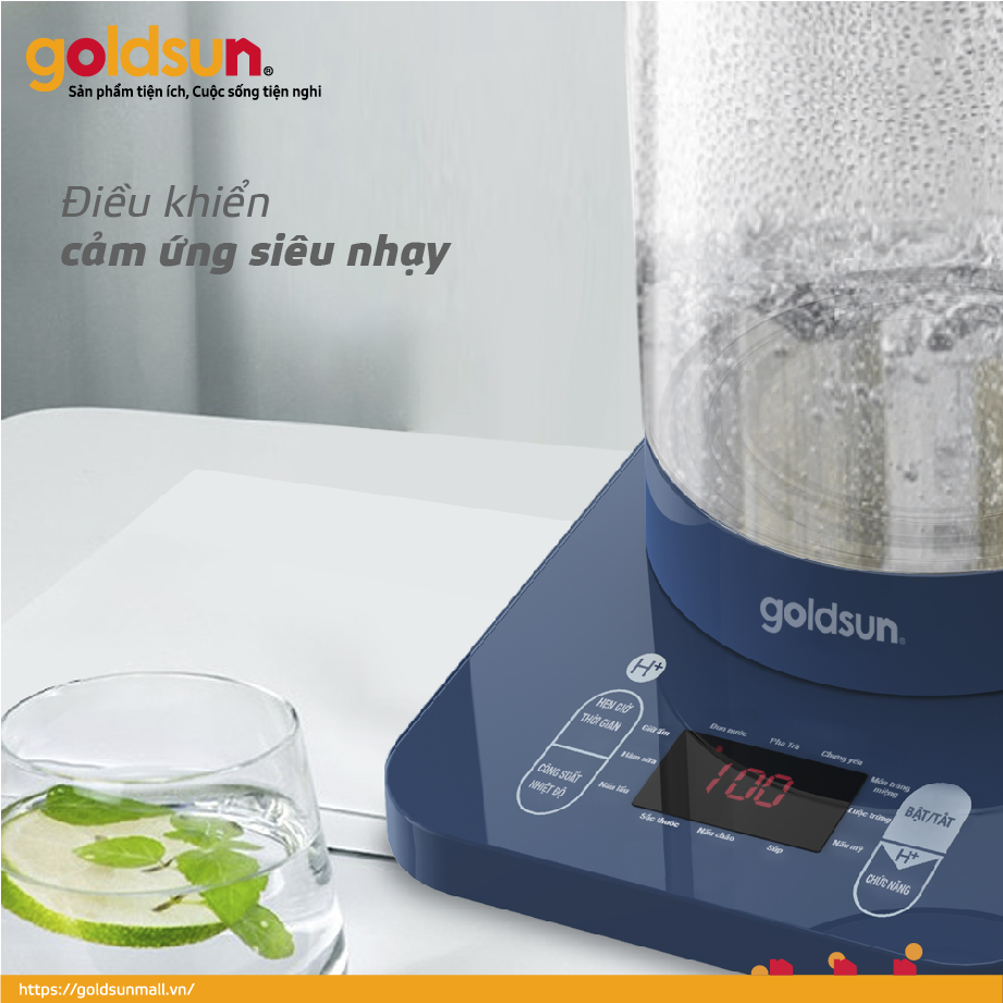 Ấm Hydrogen 1.7L Goldsun GKT2670