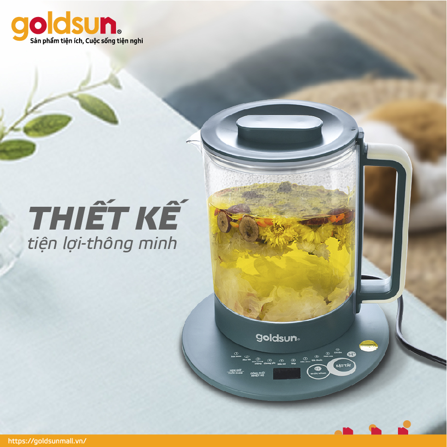 Ấm Hydrogen 1,7L Goldsun GKT2671