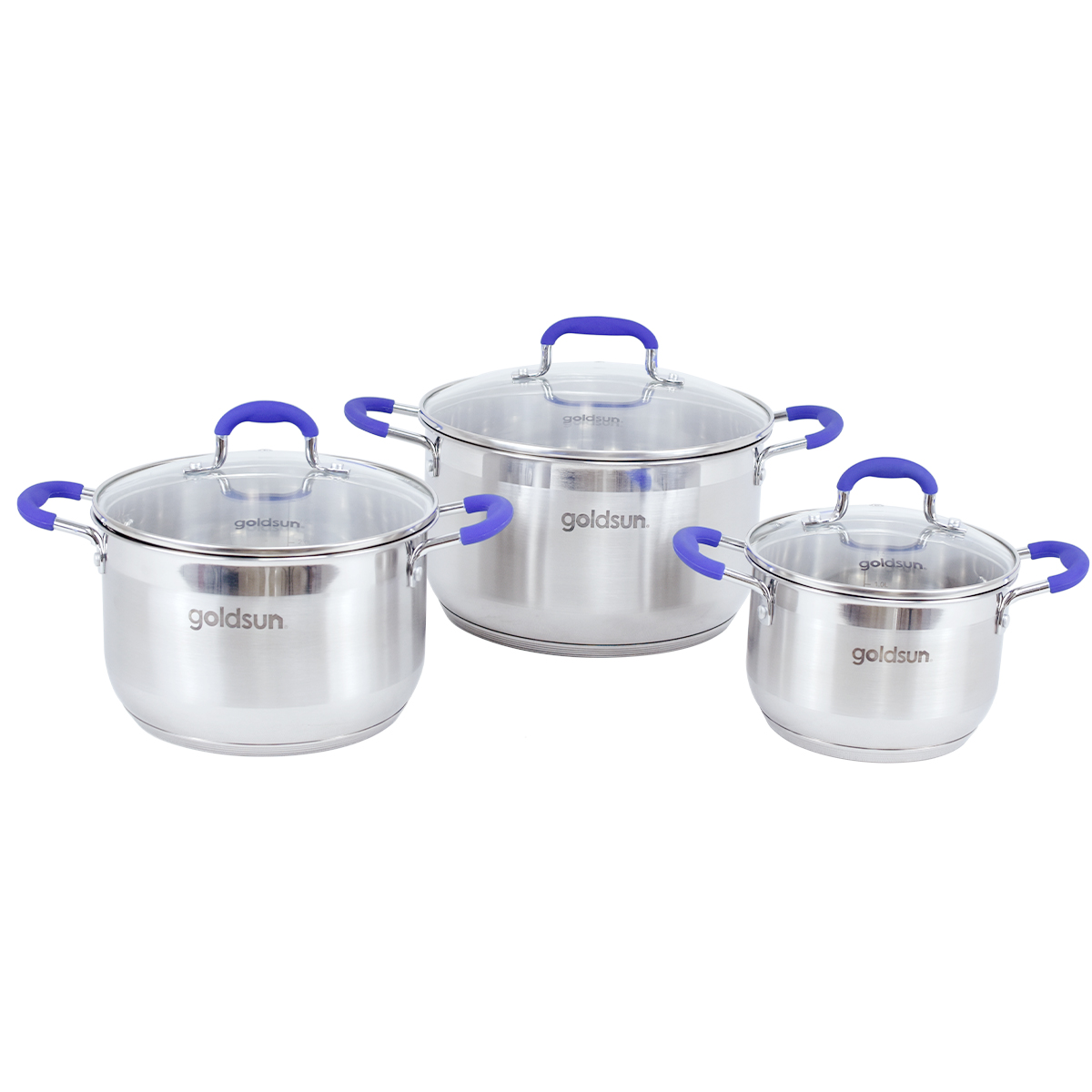 Bộ nồi inox 5 đáy Goldsun GPS1750 - S