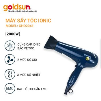 Máy sấy tóc Ionic Goldsun GHD2041