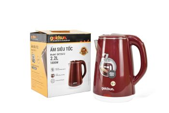 Ấm siêu tốc 2 lớp Goldsun GKT2612