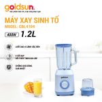 Máy xay sinh tố Goldsun công suất 400W, 2 cối thủy tinh GBL4104