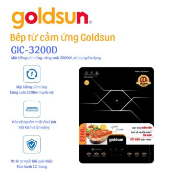 Bếp điện từ đơn Goldsun GIC3200-D