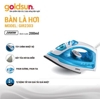 Bàn là hơi nước Goldsun GIR2303
