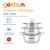 Bộ nồi inox 3 đáy Goldsun GPS1700