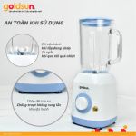 Máy xay sinh tố Goldsun công suất 400W, 2 cối thủy tinh GBL4104