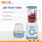 Máy xay sinh tố Goldsun công suất 400W, 2 cối thủy tinh GBL4104