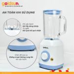 Máy xay sinh tố Goldsun công suất 400W, 3 cối thủy tinh GBL4114