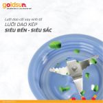 Máy xay sinh tố Goldsun công suất 400W, 3 cối thủy tinh GBL4114