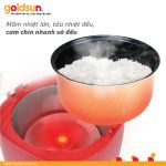 Nồi cơm điện Goldsun nắp Gài 3D 1,5 lít GRC5030 (màu đỏ)